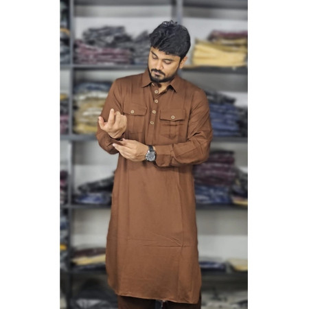 Cotton Kabli Set- Chocolate