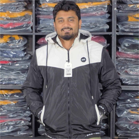 Premium Hoodie Jacket - White