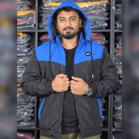 Premium Hoodie Jacket - Royal Blue